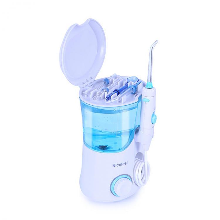 shopping טיפוח חלל הפה והשיניים Nicefee 600ml Water Dental Flosser Oral DentJet Multifunctional Irrigator Oral Irrigator Dental Care Kit Teeth Cleaner Water Pick 