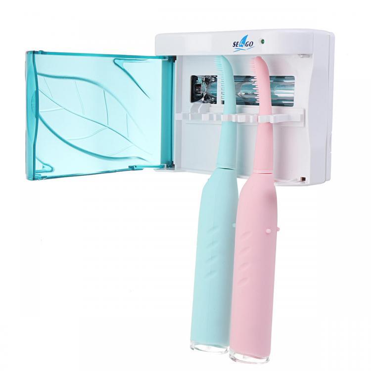 shopping טיפוח חלל הפה והשיניים Automatic Electric Toothbrush Holders or Razor Sanitize UV Sterilizer Wall Mount or Countertop Use