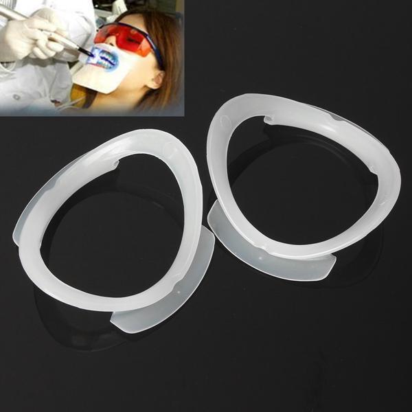 shopping טיפוח חלל הפה והשיניים 4Pcs O Shape Orthodontics Dental Intraoral Cheek Retractor Teeth Lip Mouth Opener Expander