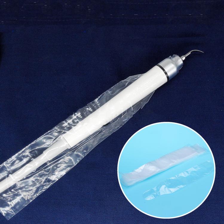 shopping טיפוח חלל הפה והשיניים 100/500 Pcs Disposable Dental Plastic Sleeves for Dental Tools High Speed Handpiece and Air Water Syringe Cover Sleeves