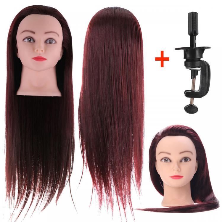 shopping שיער ואביזרים 23 "Hair Beauty Salon Hair Training Head Models Human Body Model