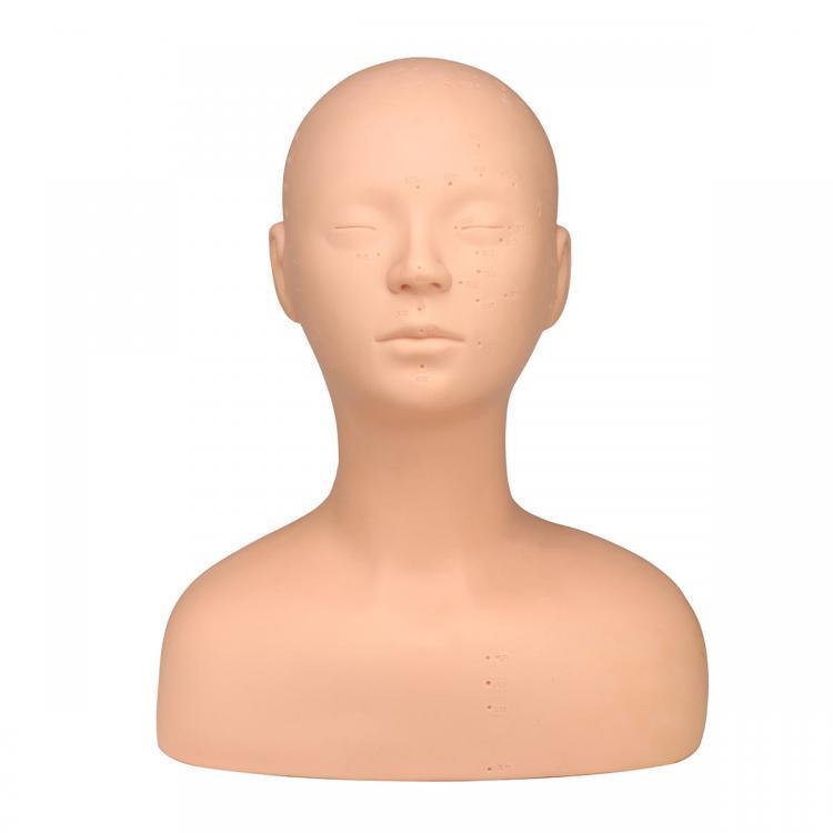 shopping שיער ואביזרים Soft Acupoint Training Mannequin Head Model Acupuncture Point Massage Teaching Beauty Salon