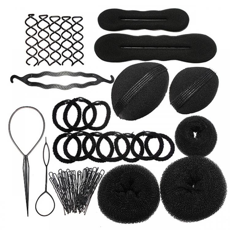 shopping שיער ואביזרים Hair Bundle Bun Hair Styling Accessories