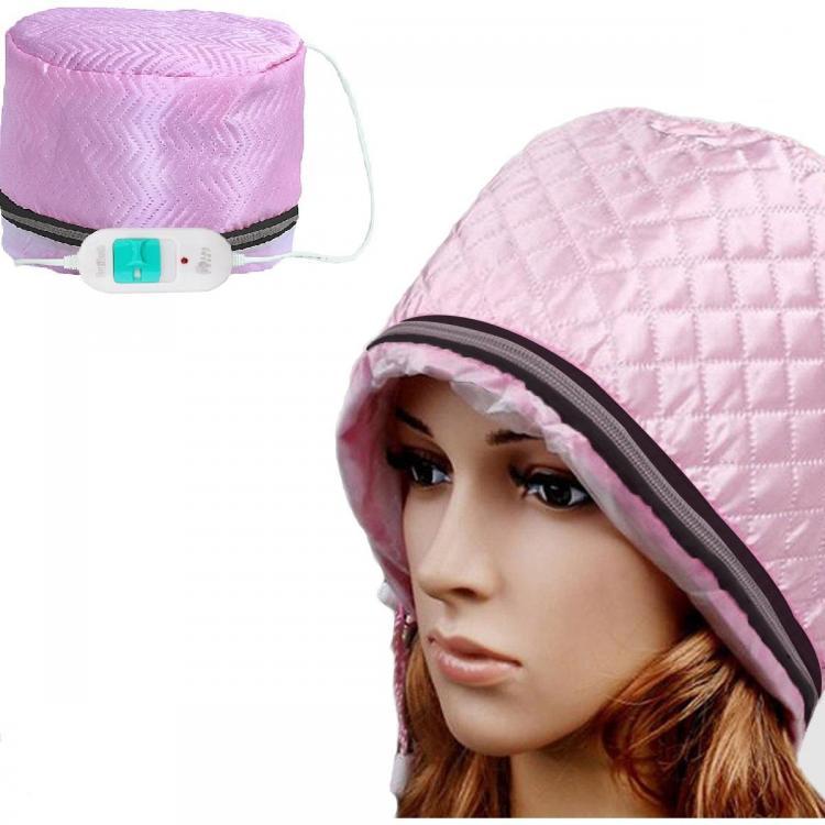 shopping שיער ואביזרים 220V Electric Hair Thermal Treatment Beauty Steamer SPA Nourishing Conditioner Hair Care Cap