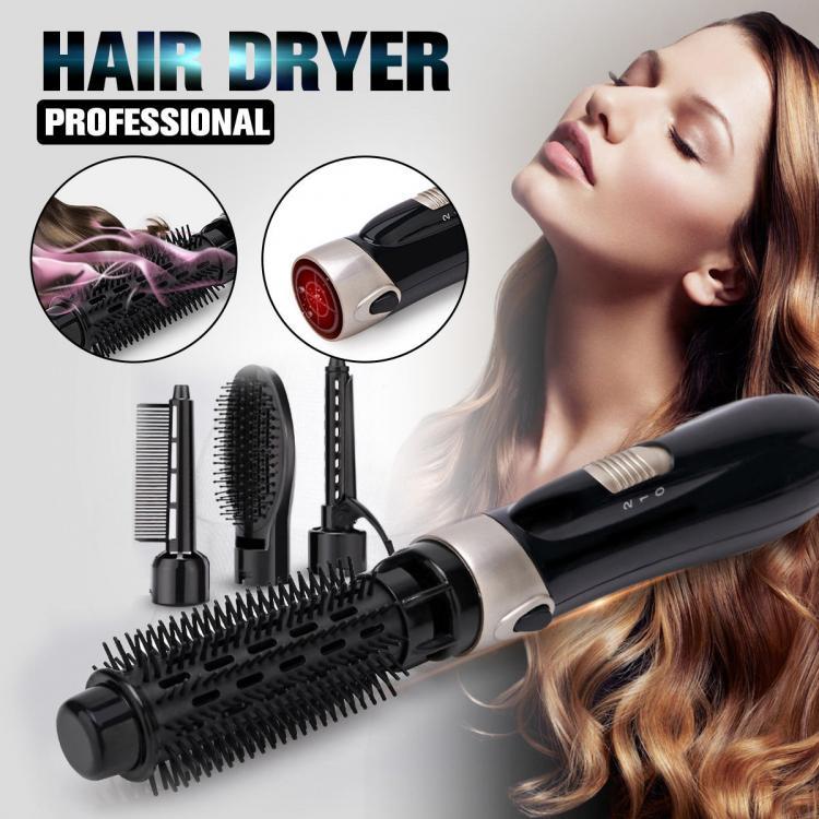 shopping שיער ואביזרים 2 In 1 Professional Hair Dryer Comb Wet/Dry Hair Straightener Styling Curling