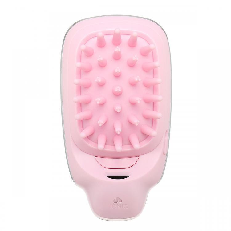 shopping שיער ואביזרים 2 in 1 Portable Takeout Mini Electric Smooth Ionic Hair Brush with Massage Comb Head