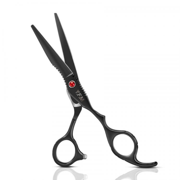 shopping שיער ואביזרים 6Cr 6 inch Stainless Steel Salon Hair Scissors Thinning Cutting Barber Shears Hairdressing Hair Styling Tools