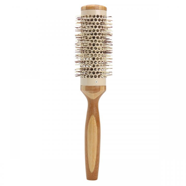 shopping שיער ואביזרים 7 Pro Round Brush Curly Hair Roller Brush Natural Wood Hairbrush Comb Salon Tools
