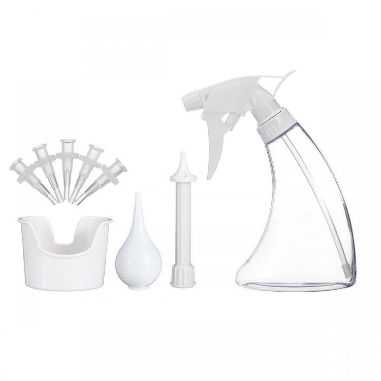 shopping מוצרי בריאות Ear Wax Removal Cleaner Tools Earwax Remover Cleaning Kit Irrigation 5 Basin Tips