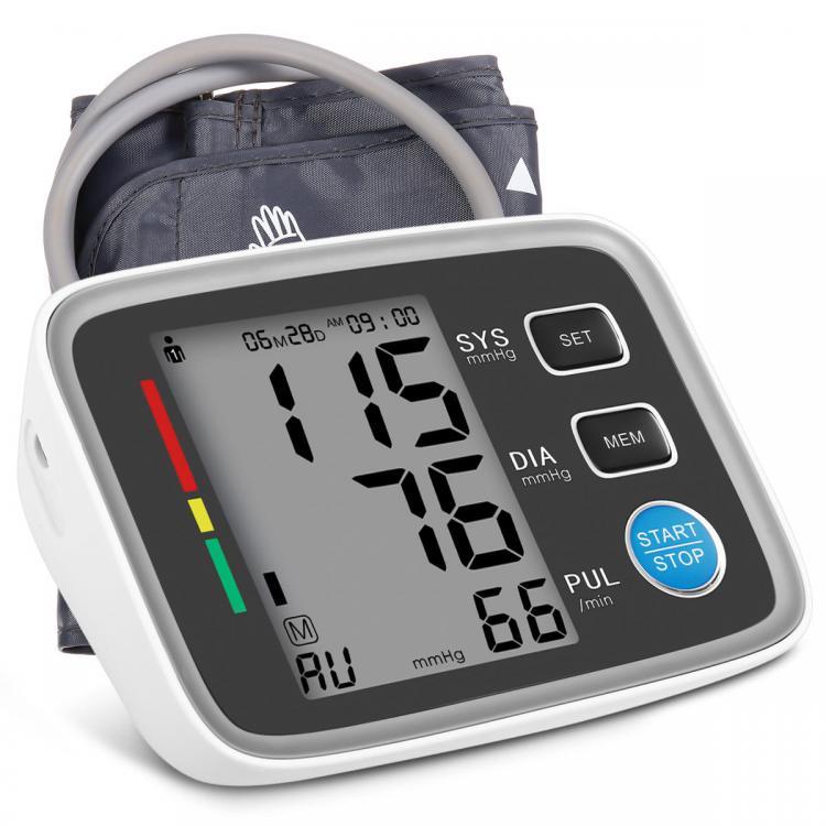 shopping מוצרי בריאות Automatic Digital Upper Arm Blood Pressure Monitor Pulse Rate Irregular Heartbeat Detector Cuff FDA LCD Display