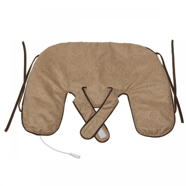 shopping מוצרי בריאות Eletric Heating Neck Shoulder Heating Pad Moxibustion Heating Wrap Temperature Control for Neck Joint Pain Relief Shoulder Support