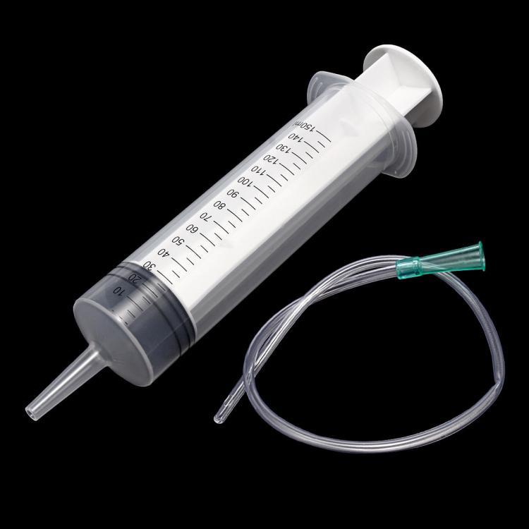 shopping מוצרי בריאות 150ML Enema Syringe Enemator Injector Cleaner Tube Kit Vaginal Anal Douche Adult