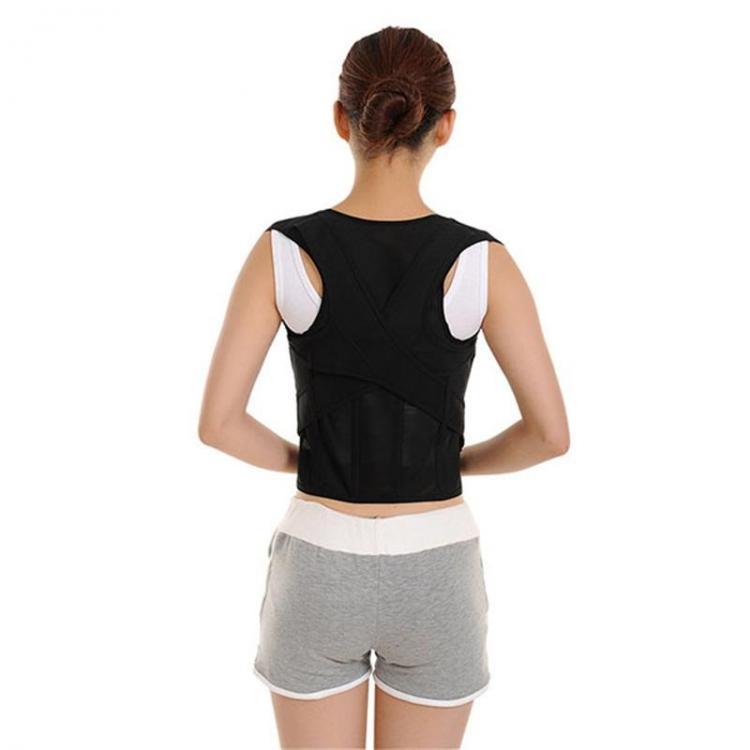 shopping מוצרי בריאות Plus Size Posture Corrector Hunchbacked Support Breathable Correction Belt Oversize Lumbar Brace