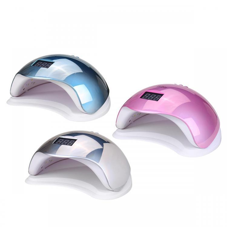 shopping מוצרי בריאות 4 Speed Automatic Nail Dryer Machine 24 UV/LED Dual Light Beads Gel Curing Polishing Timing Lamp