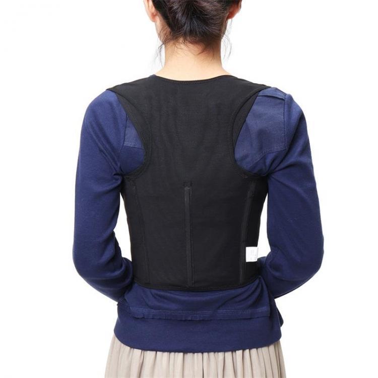 shopping מוצרי בריאות Plus Size Adjustable Hunchbacked Posture Corrector Lumbar Support Brace Correction Belt Lower Back Pain Relief