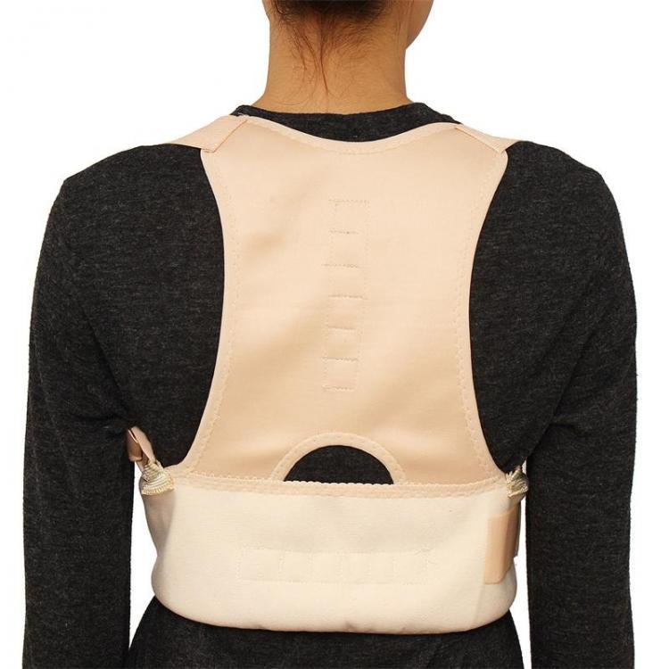 shopping מוצרי בריאות Plus Size Unisex Adjustable Posture Corrector Hunchbacked Support Lumbar Back Correction Belt