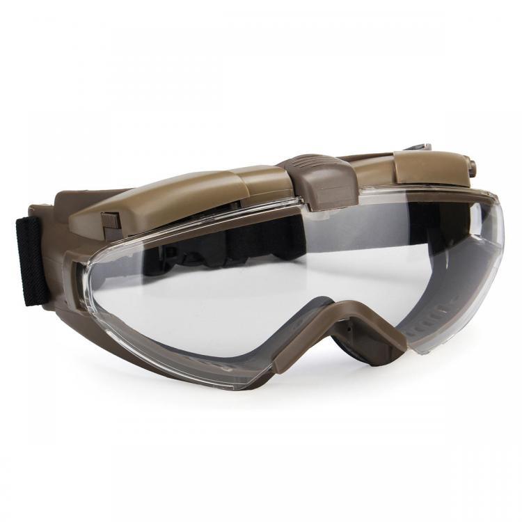 shopping מוצרי בריאות Tactical Military Anti-Fog UV Dust Airsoft Protective Glasses Goggles With Cloth Box