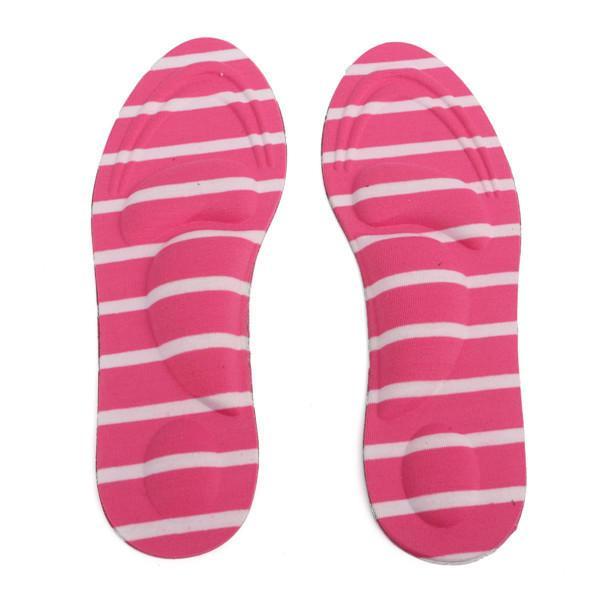 shopping מוצרי בריאות 3D Sponge Arch Support Insoles Damping Insole Pain Relief Pad Cushion