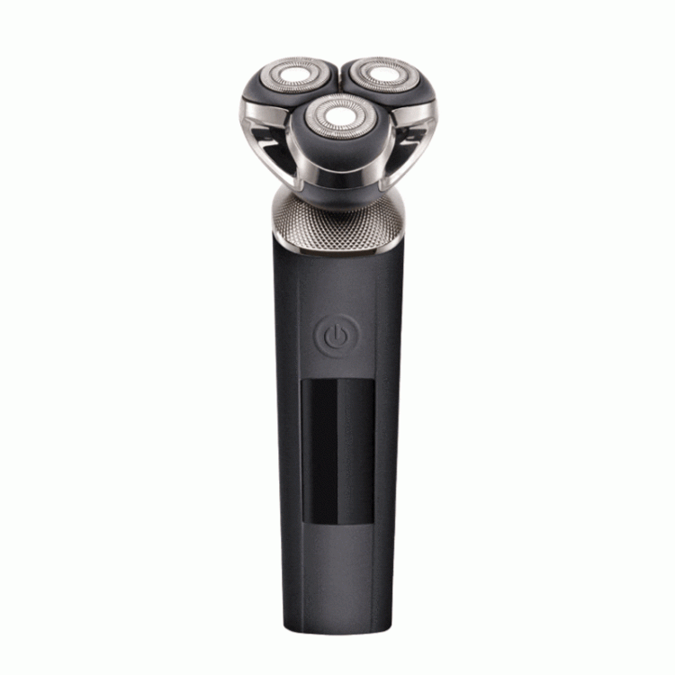 shopping ציוד גילוח והסרת שיער MSN Waterproof Smart Electric Shaver Large LCD Screen Cordless Type-C Rechargeable Dry Wet Shave Razor Self-washing 9100rpm Low No