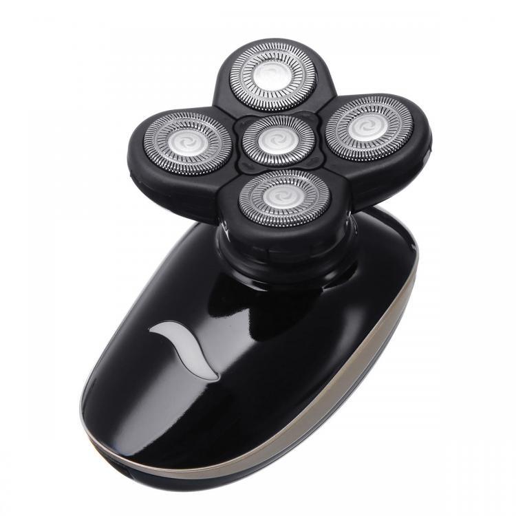 shopping ציוד גילוח והסרת שיער 5 In 1 Electric Shaver Electric Shaver Razor Rechargeable Razor Wash Optical Head Machine