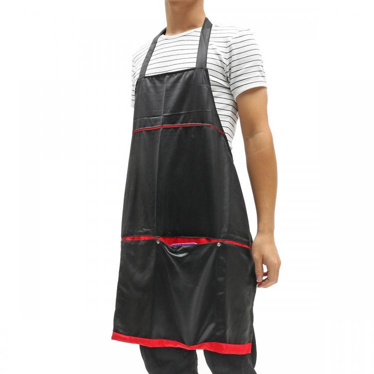 shopping ציוד גילוח והסרת שיער Professional Apron Cape Hairdresser Hair Cutting Hair Clipper Trimmer with 4 Pocket Hairstyle Salon