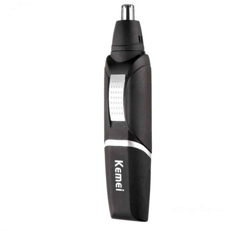 shopping ציוד גילוח והסרת שיער Kemei KM-511 Electric Nose Trimmer AA Battery Nose Ear Hair Removal Trimmer For Men Beauty