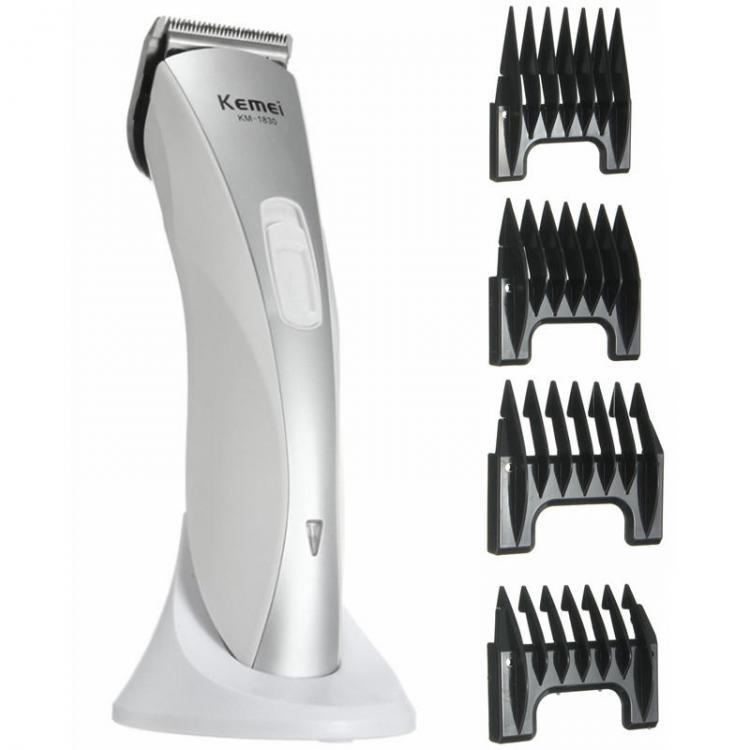 shopping ציוד גילוח והסרת שיער KM-1830 Rechargeable Electric Hair Clipper Trimmer Kit Grooming Set