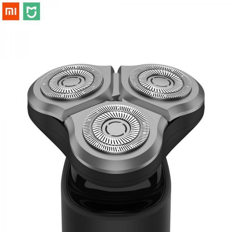 shopping ציוד גילוח והסרת שיער Xiaomi Mijia Shaver Replacement Head Shaver Head Accessories Double-loop Blade Net