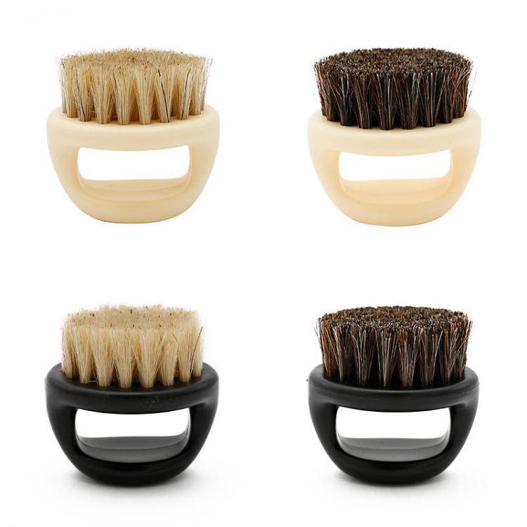 shopping ציוד גילוח והסרת שיער Soft Wild Boar Fur Men Shaving Brush Barber Salon Facial Cleaning Shave Tool Razor Brush