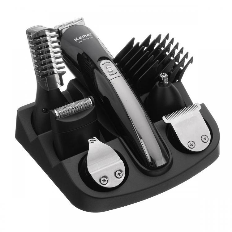 shopping ציוד גילוח והסרת שיער KM-600 Kemei 11 in 1 Hair Trimmer Clipper Rechargeable Cutting Electric Shaver