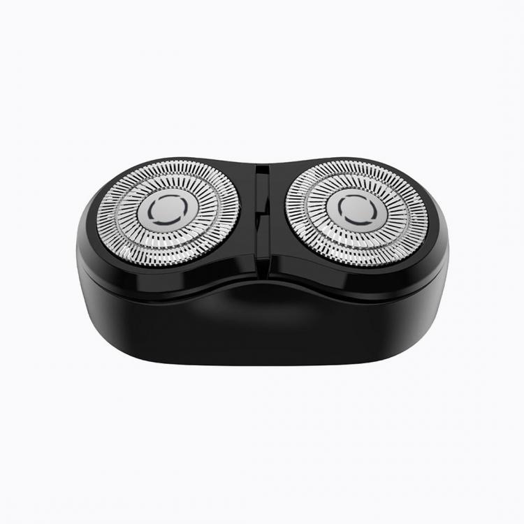 shopping ציוד גילוח והסרת שיער Original Xiaomi Mijia Dual Float Blades Shaving Head Electric Shaver Razor Replacement for Men