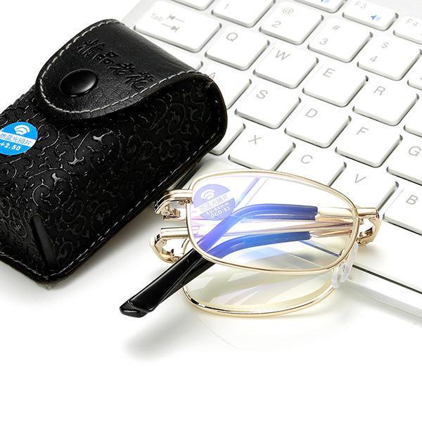 shopping משקפי קריאה KCASA Fatigue Relief Anti Blue Ray Blue Light Blocking Foldable Reading Glasses Portable Magnifying
