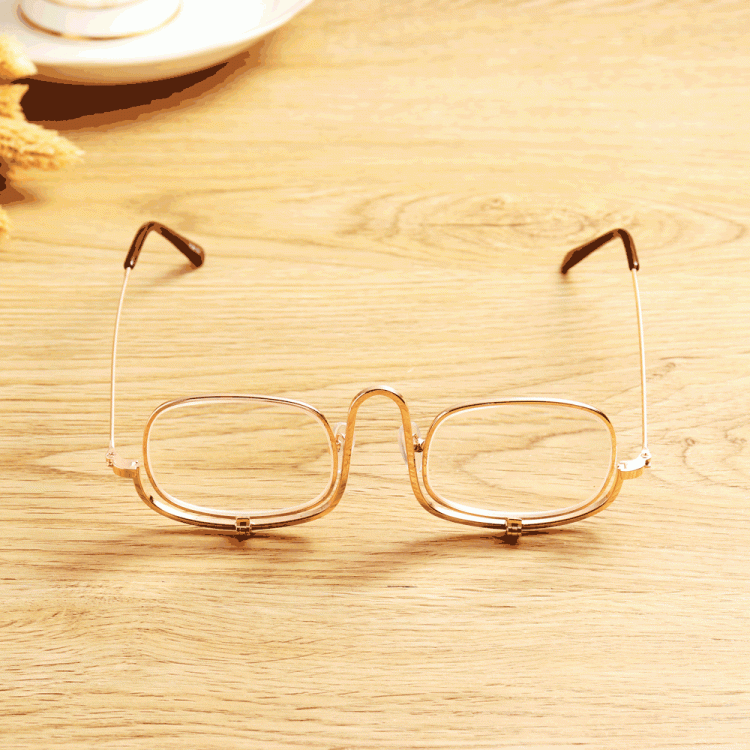 shopping משקפי קריאה Folding Reading Eyeglasses Magnifying Makeup Glasses Cosmetic Reading Eyeglasses Eye Care