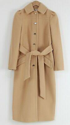shopping מעילים וג׳קטים Gallery Dunnes Women's Camel Long Winter Oversized Belted Coat UK 8 to 18