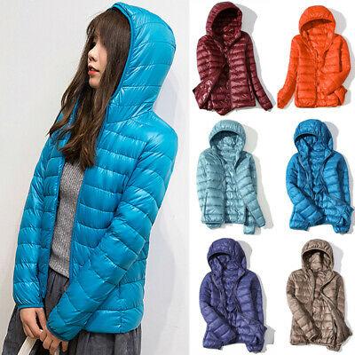 shopping מעילים וג׳קטים Women Hooded Down Jacket Autumn Winter Warm Coat Puffer Jacket Windproof Parka