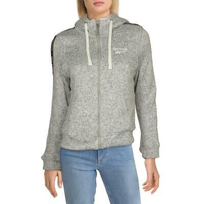 shopping מעילים וג׳קטים Reebok Women's Heathered Zip Up Active Hoodie with Sherpa Lining