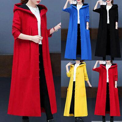 shopping מעילים וג׳קטים Hiver Femme Solide Couleur Manteau Veste Maxi Extérieur Capuche Décontracté