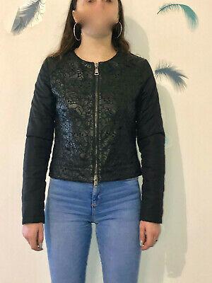 shopping מעילים וג׳קטים veste de créateur en cuir passementerie et tissu taille M (38 fr) NEUF