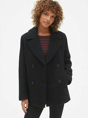 shopping מעילים וג׳קטים Gap $198.00 Classic Peacoat, Size S Dark Night