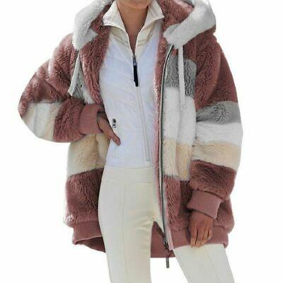 shopping מעילים וג׳קטים Winter Women Loose Fashion Plush Overcoat Coat Long Sleeve