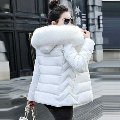 shopping מעילים וג׳קטים Donna Cappotto Invernale Parka Corto Giacca Caldo Giù Ufficio Vestito da Festa
