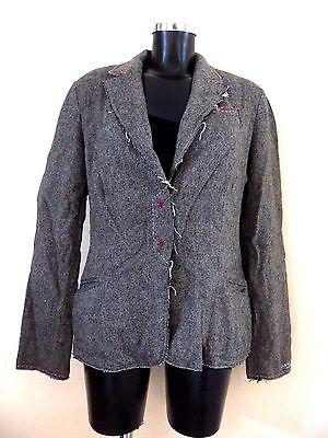 shopping מעילים וג׳קטים GUESS JEANS - Gray Jacket To Rafters - Size XL - Wool - Authentic