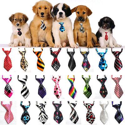 shopping ציוד לחיות מחמד LOT 5/ 100 pcs Dog Cat Yorkie Pet Puppy Toy Grooming Collar Bow Tie Clothes