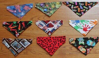 shopping ציוד לחיות מחמד Dog Bandana- OVER THE COLLAR-clothes-Handmade - Choice Pattern &Size XS,S,M,L,XL