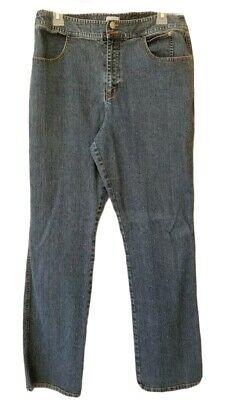 shopping מכנסיים Chicos SZ 2 = 12 Womens Jeans Medium Wash Straight Denim 12 x 30