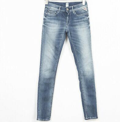 shopping מכנסיים Replay Luz WX689E Jeans Slim Skinny Stretch Elasthan Damen Größe W25 L30