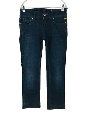 shopping מכנסיים G-STAR RAW FORD Women Dark Blue Regular Straight Fit Jeans Size W29 L30