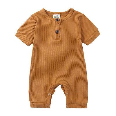 shopping אופנה ילדים Newborn Infant Baby Boy Girl Kids Romper Jumpsuit Cotton Bodysuit Clothes Outfit