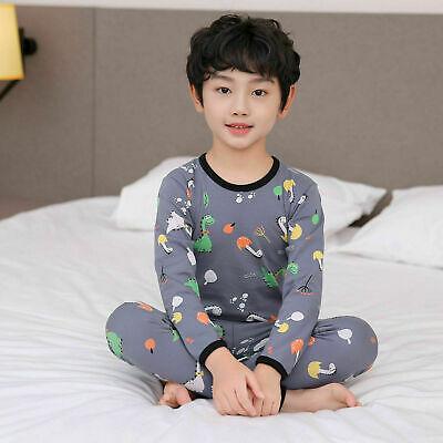 shopping אופנה ילדים Children Animal Pajamas Baby Clothing Set Cartoon Sleepwear Boys Girls Nightwear