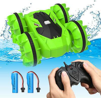 shopping רכב על שלט RC Boat for Kids, EC21 Waterproof Stunt Car Remote Control Car for Boys  (Green)